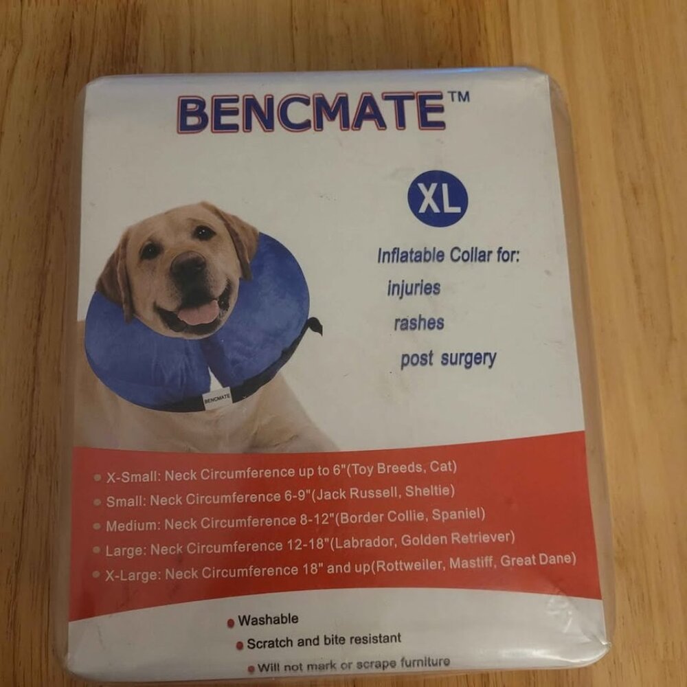 Inflatable Collar ~ XL ~ Blue